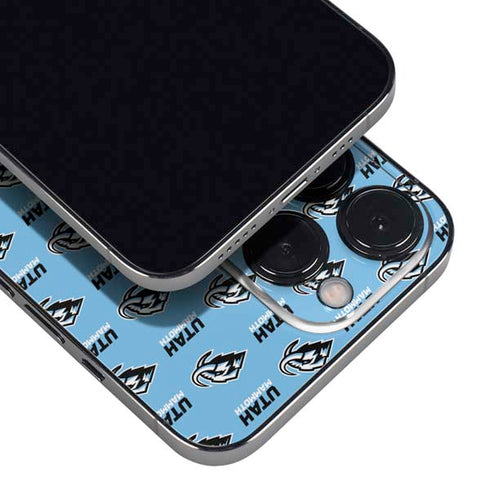 NHL Utah Mammoth Logo Pattern iPhone 16 Pro Skin